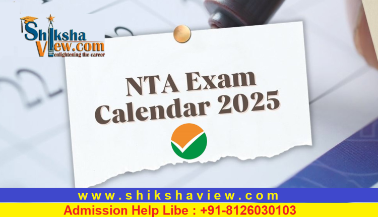 NTA-EXAMS-2025-CALENDAR